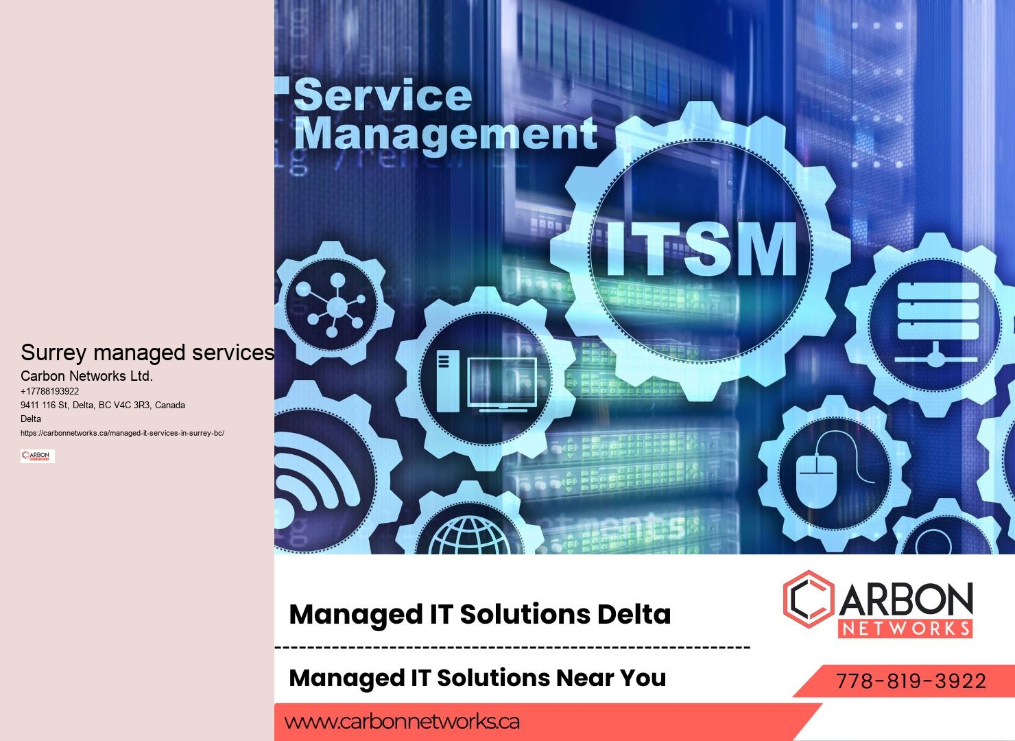 Comprehensive IT Managed Services Surrey